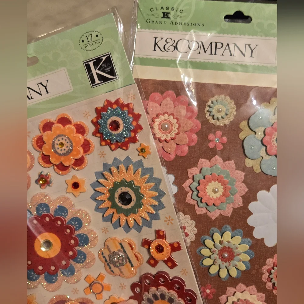 Scrapbook Embellishments Bundle Paper Crafts Stickers